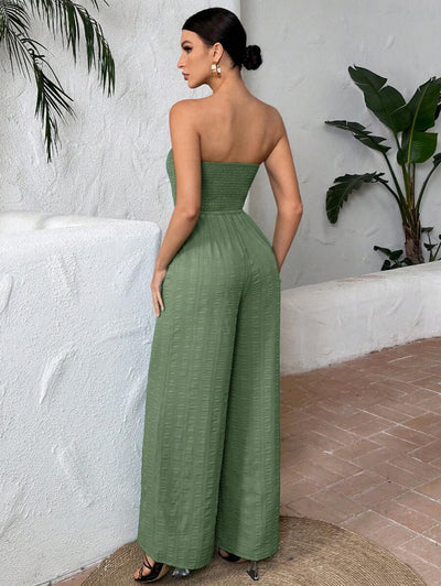 Anne's™ Solid Wide-Leg Jumpsuit