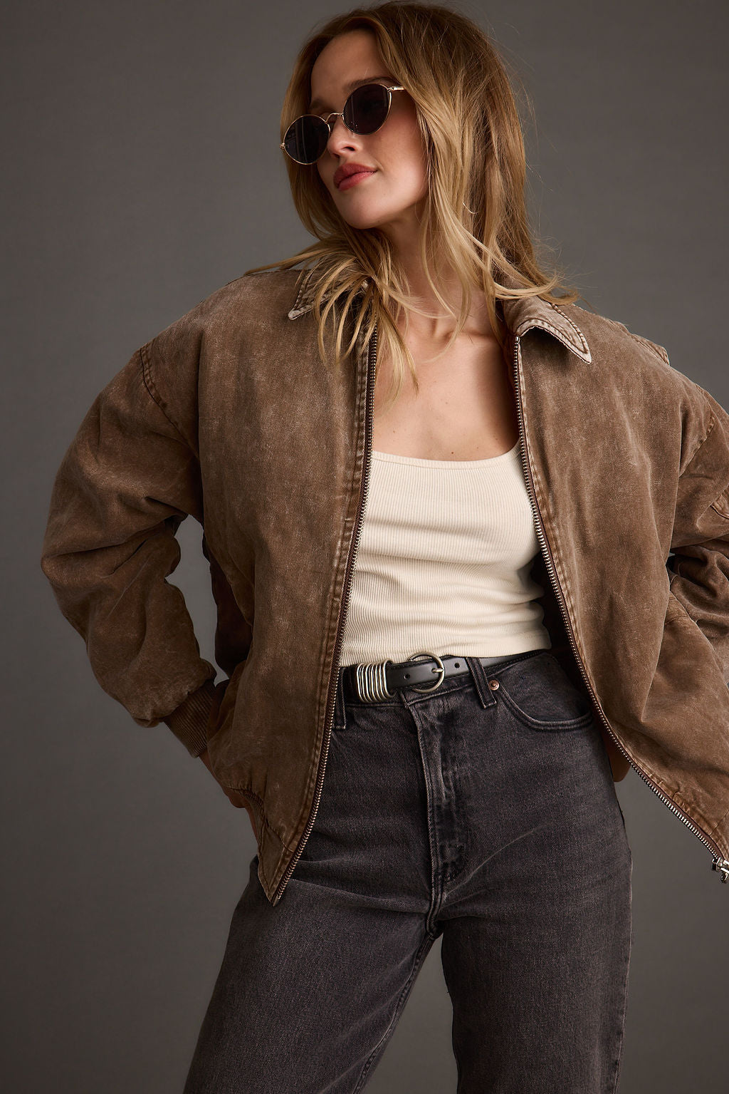Alva's™  Bomber Jacket