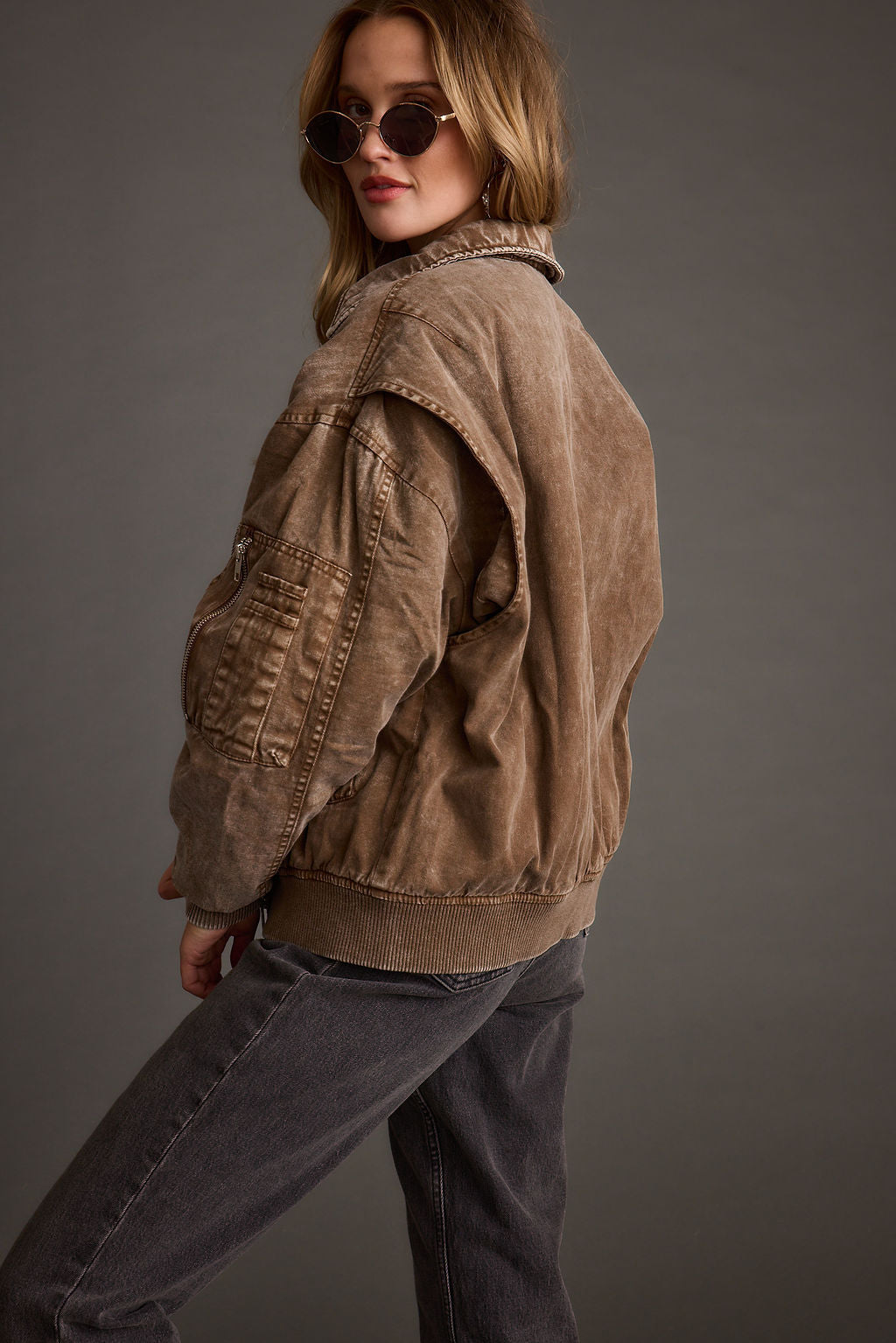 Alva's™  Bomber Jacket
