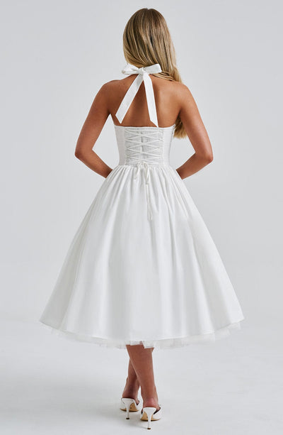 Anna's™ Midi Dress white