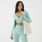Lepea™ Zestaw dresowy (top, legginsy i krótka bluza z zamkiem)